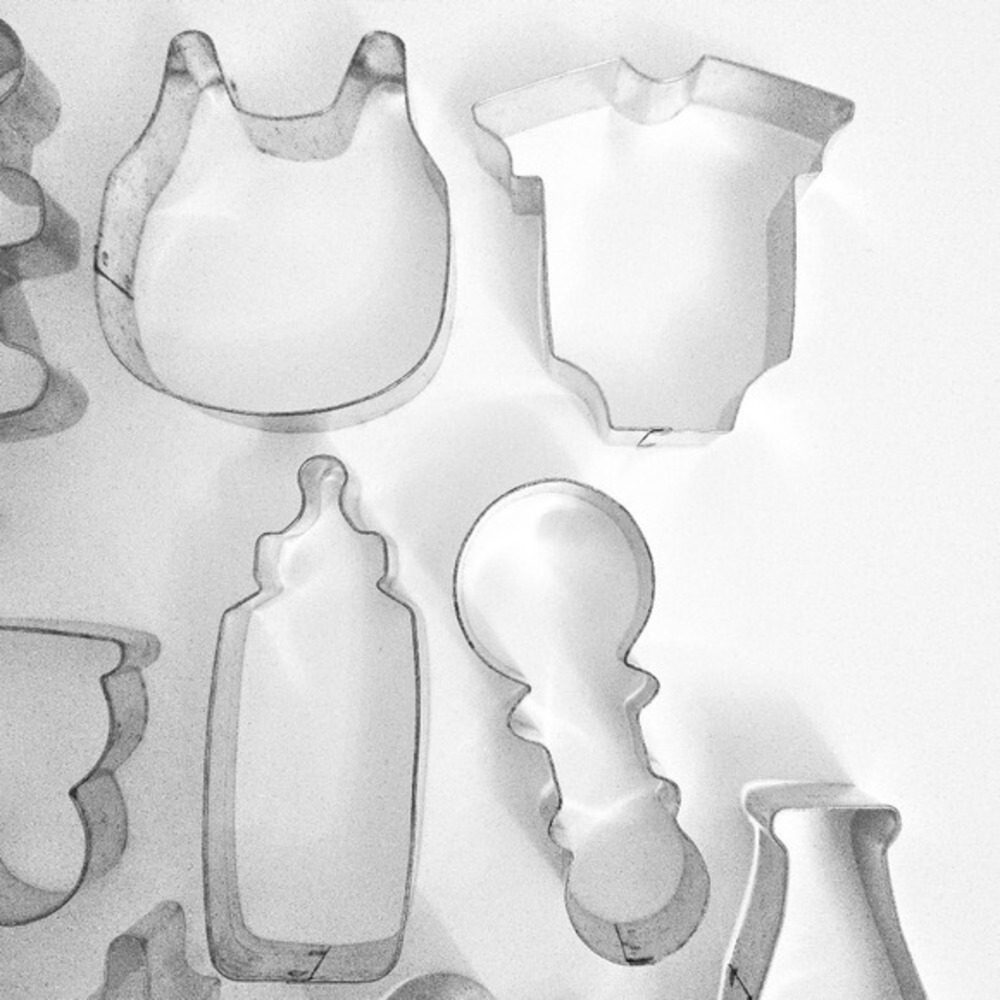 Baby Shower / Gender Reveal Vintage Cookie Cutters (Set of 10) - Picture 3 of 6